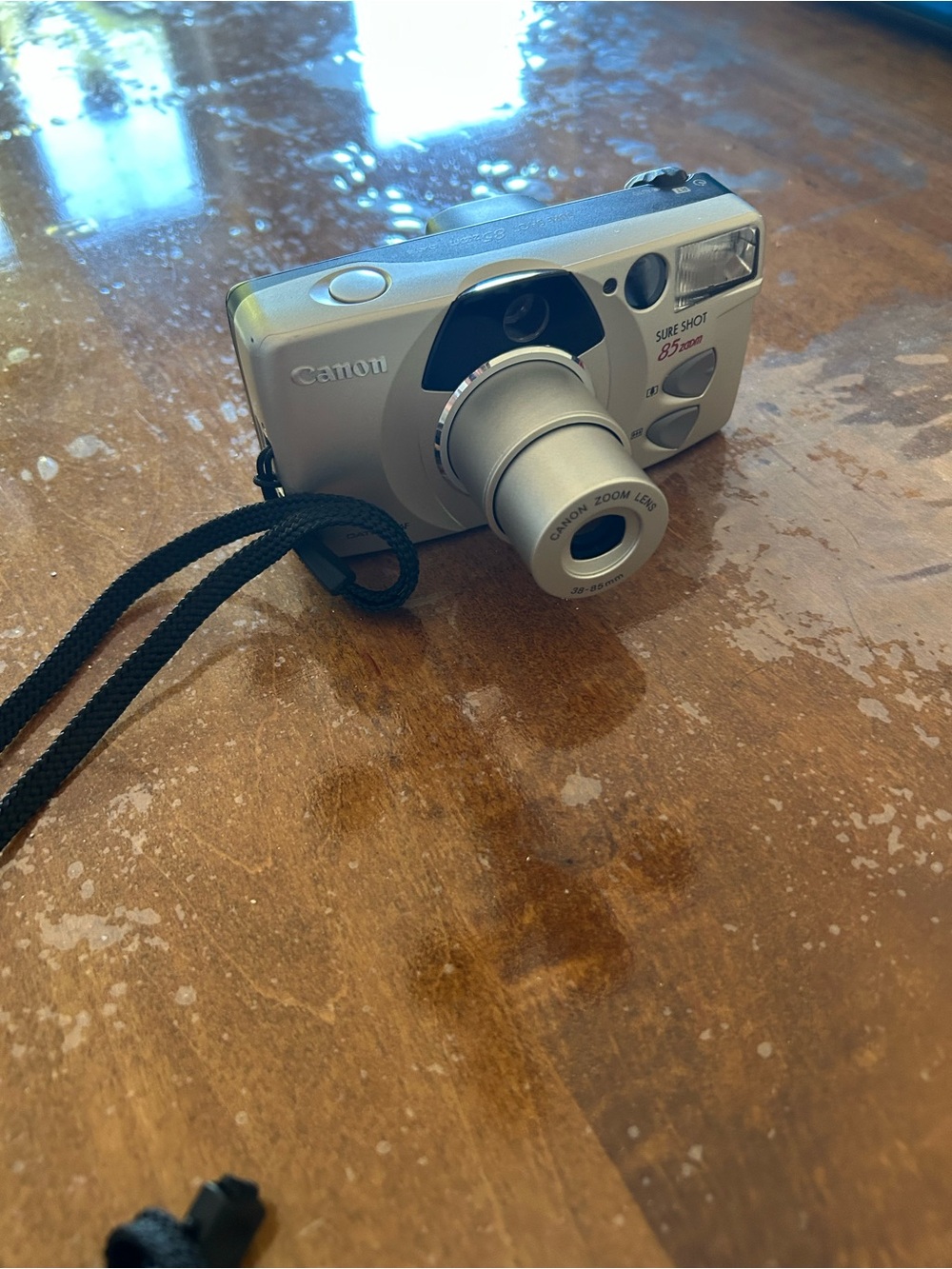 Canon Sure Shot 85 Zoom Point and Shoot Film Camera - Silver - Picture 7 of 8